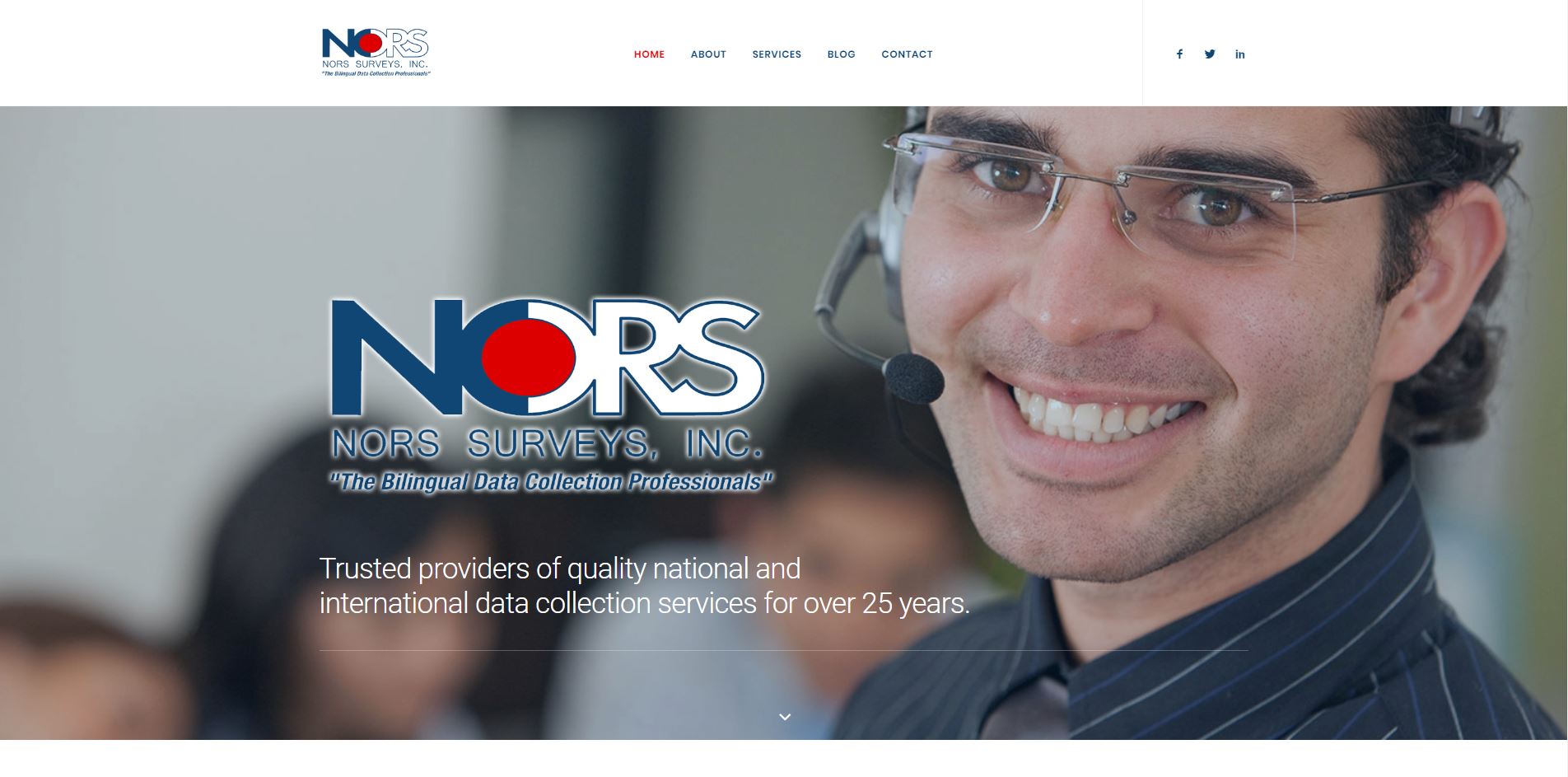 NORS Surveys website presentation